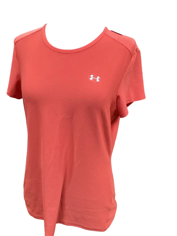 Price Meltdown Coral Top Short Sleeve Under Armour, Size M