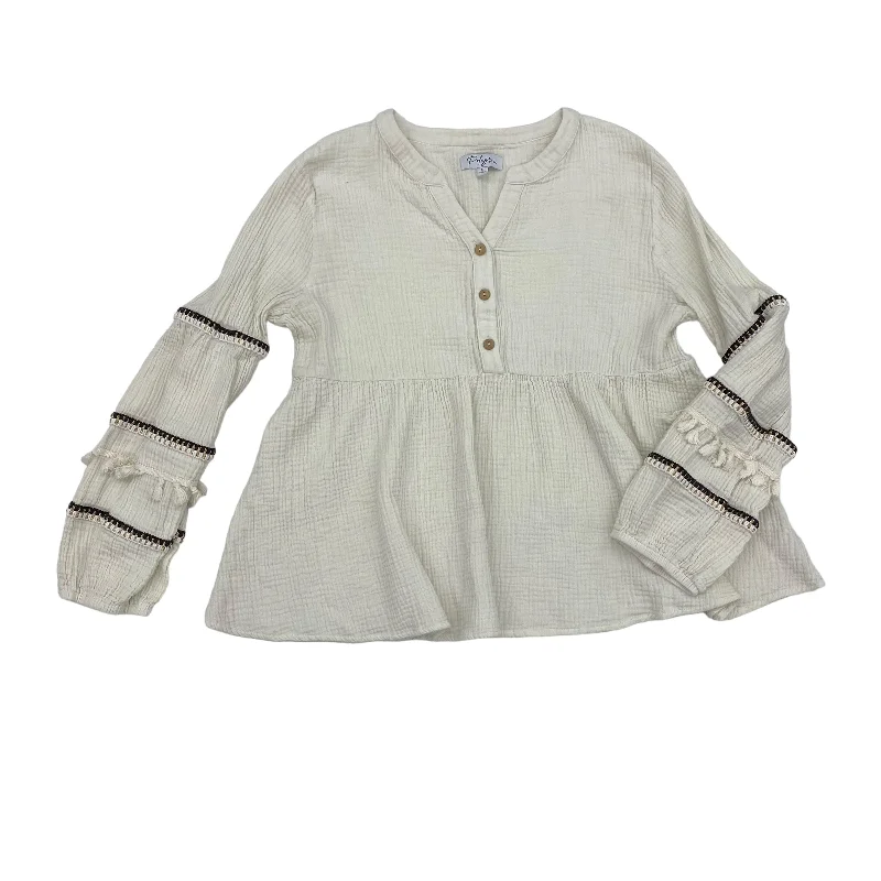 Special Price CREAM TOP LS by POLYGRAM Size:L