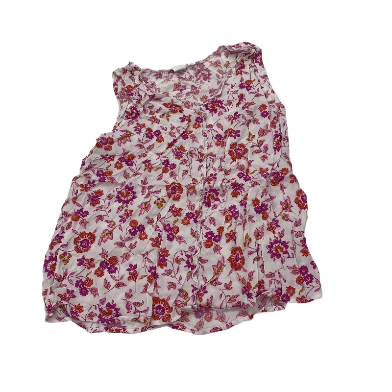 Bargain Prices FLORAL PRINT BLOUSE SLEEVELESS by GAP Size:XS