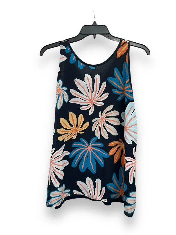 Early Access Floral Print Top Sleeveless Loft, Size S