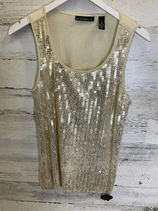 Final Clearance Gold Tank Top Chicos, Size M