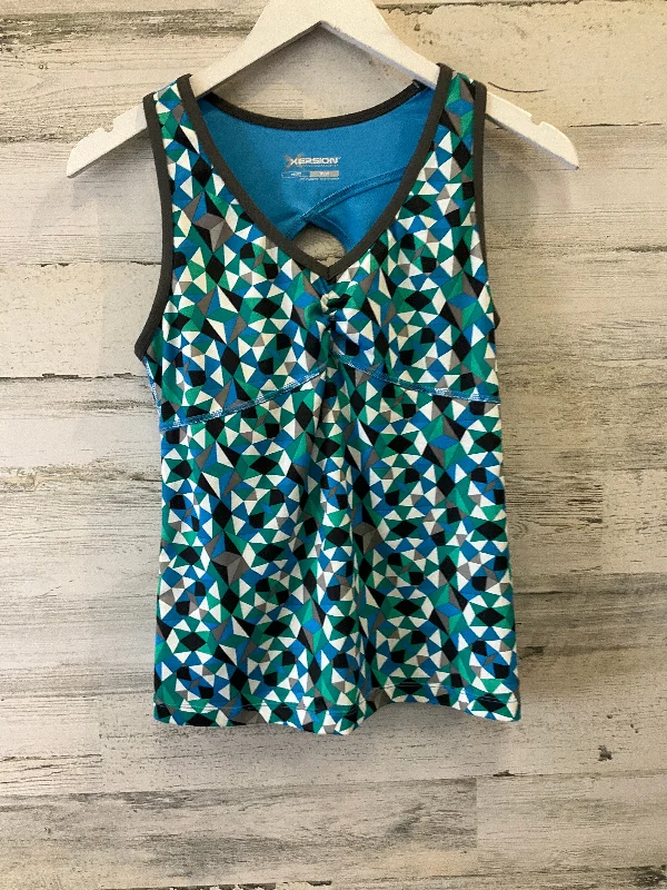 Super Savings Green Athletic Tank Top Xersion, Size M