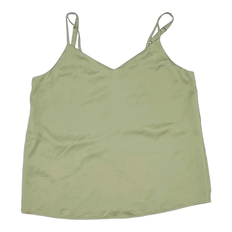 Super Savings GREEN BLOUSE SLEEVELESS by SKIES ARE BLUE Size:S