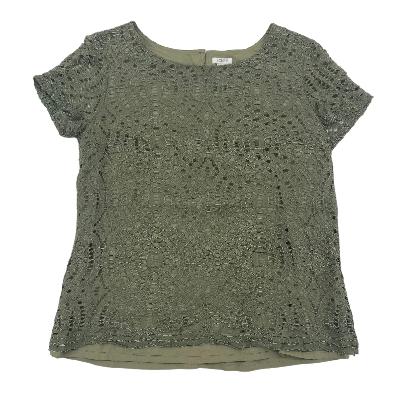 Discount Deals GREEN J. CREW TOP SS, Size S