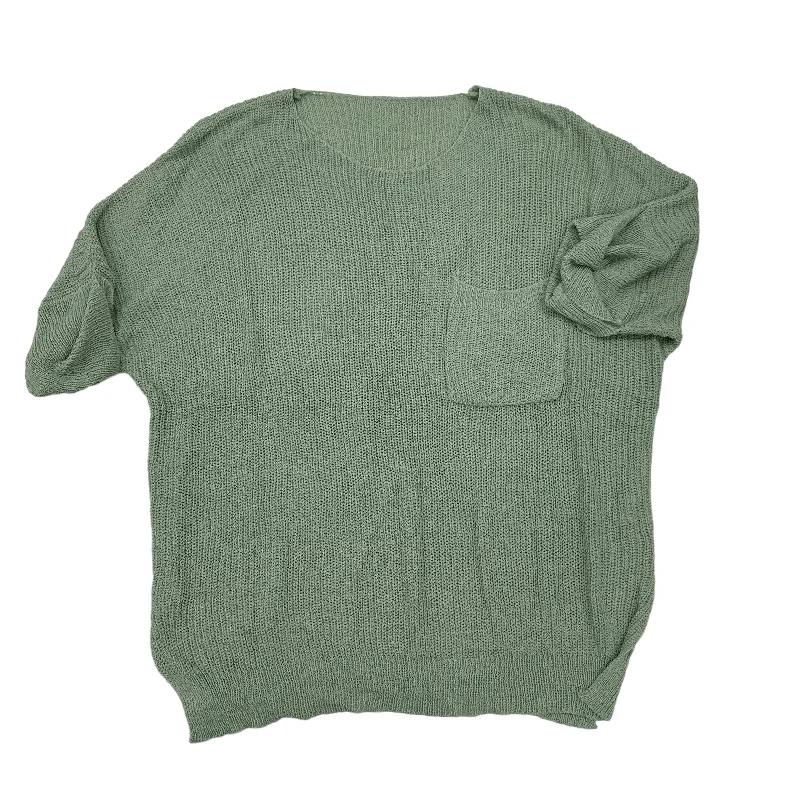 Instant Discount GREEN SWEATER by CME Size:8