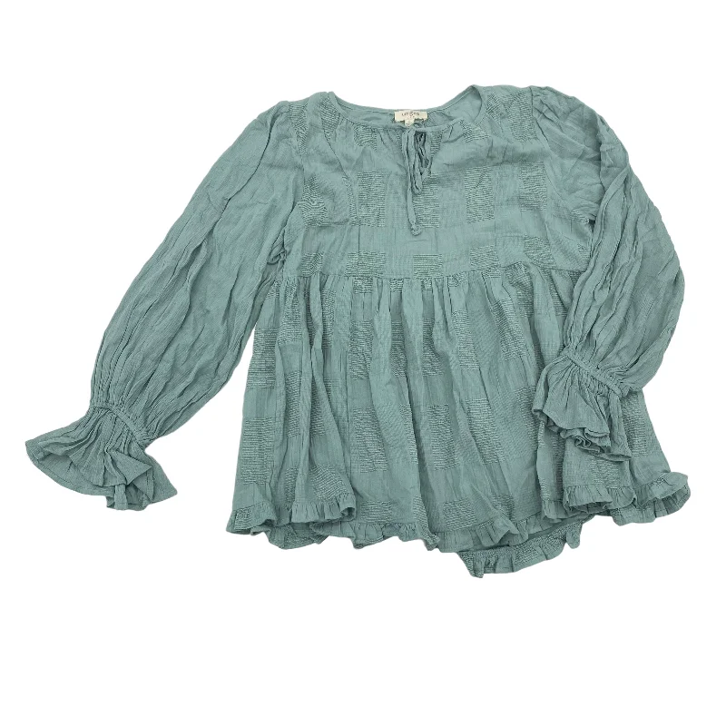 Quick Sale GREEN TOP LS by UMGEE Size:XS