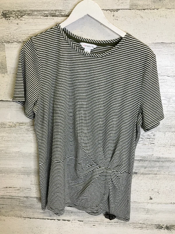Limited Quantity Green Top Short Sleeve Liz Claiborne, Size Xl