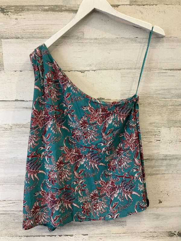 Daily Deals Green Top Sleeveless Loft, Size S