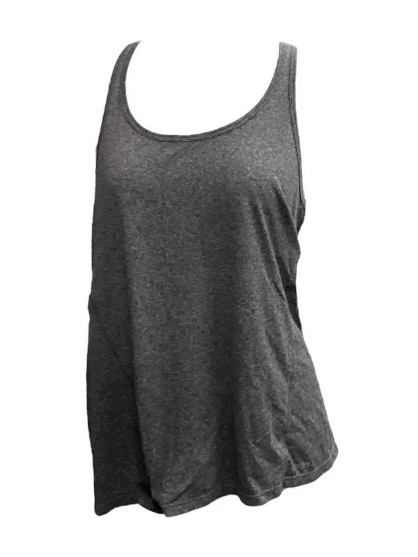 Amazing Deals Grey Athletic Tank Top Calvin Klein, Size S