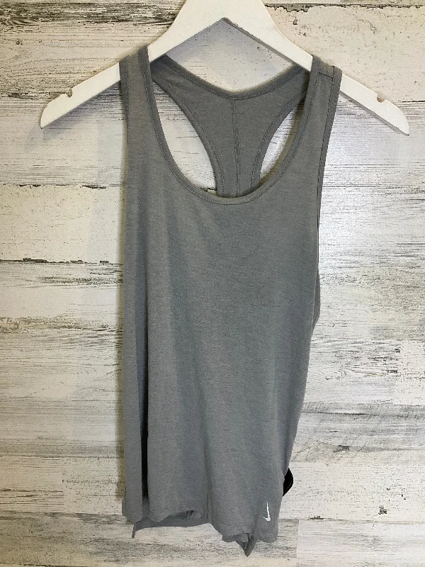 Extra Savings Grey Athletic Tank Top Nike Apparel, Size Xs