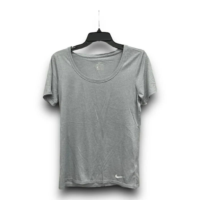 Big Discounts Grey Athletic Top Short Sleeve Nike Apparel, Size S