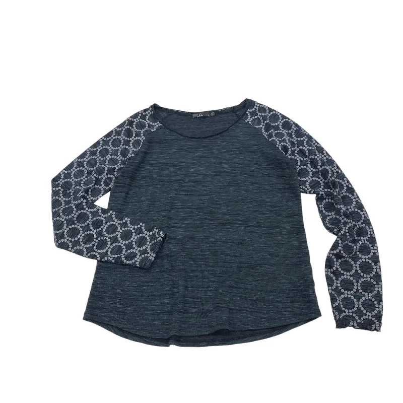 Midnight Sale GREY TOP LS by PRANA Size:L