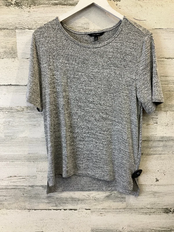 Online Only Grey Top Short Sleeve Banana Republic, Size M