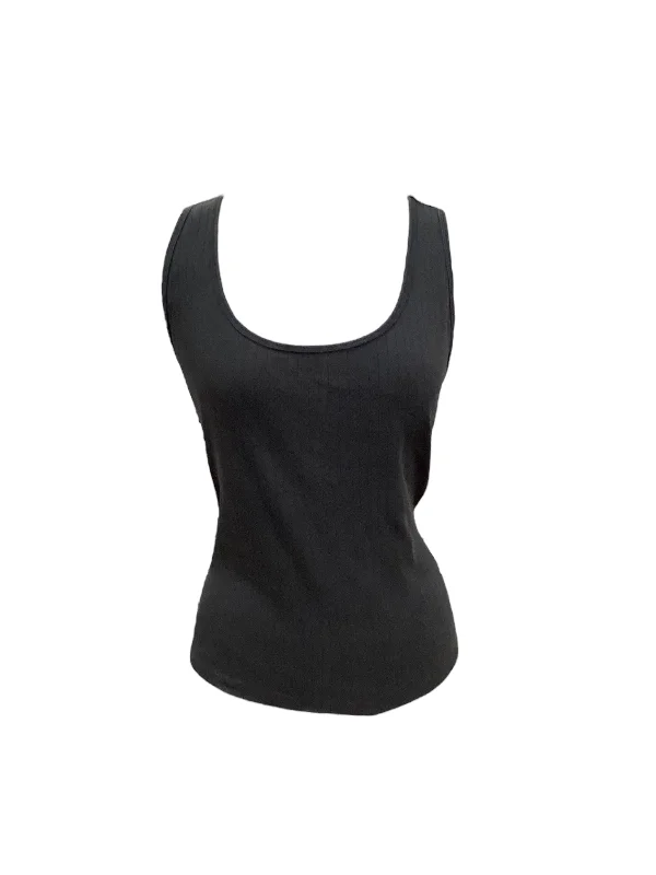 Act Fast Grey Top Sleeveless Lauren By Ralph Lauren, Size Xl