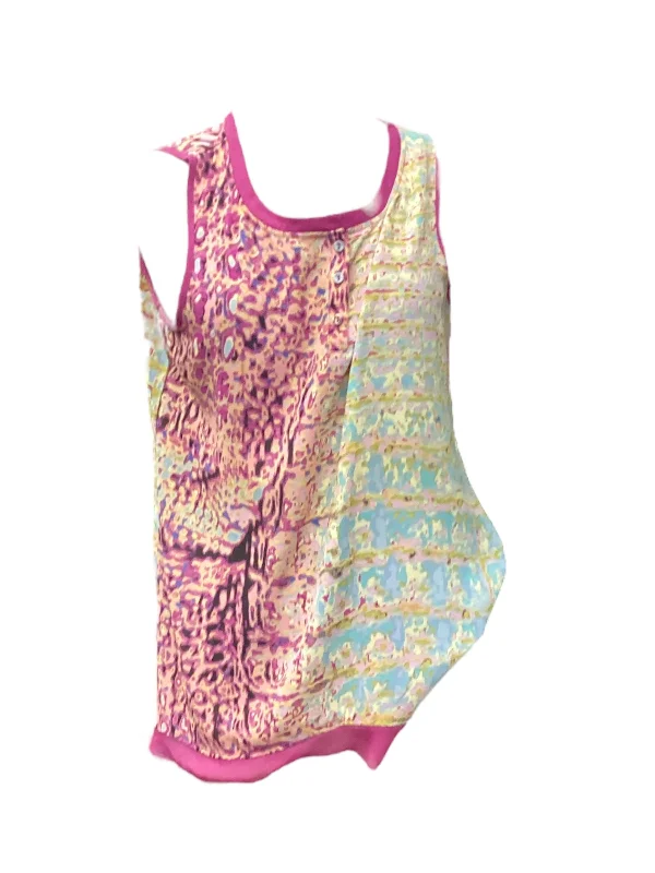 Limited Edition Multi-colored Top Sleeveless Simply Vera, Size M