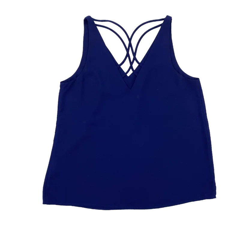 Exclusive Deal NAVY EXPRESS BLOUSE SLEEVELESS, Size XS