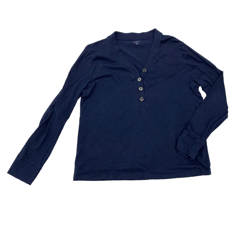 Price Meltdown NAVY TOP LS by LOFT Size:XL