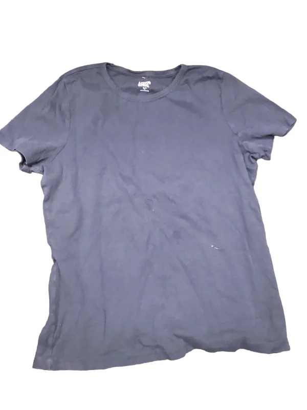 Today's Special Navy Top Short Sleeve Lands End, Size Xl