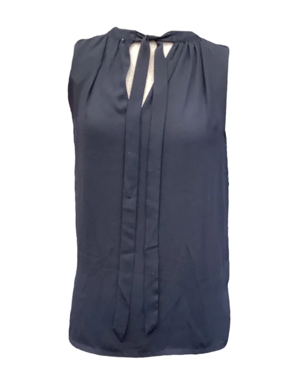Price Drop Navy Top Sleeveless Loft, Size S