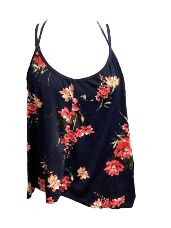 Can't Miss Navy Top Sleeveless Papermoon, Size M