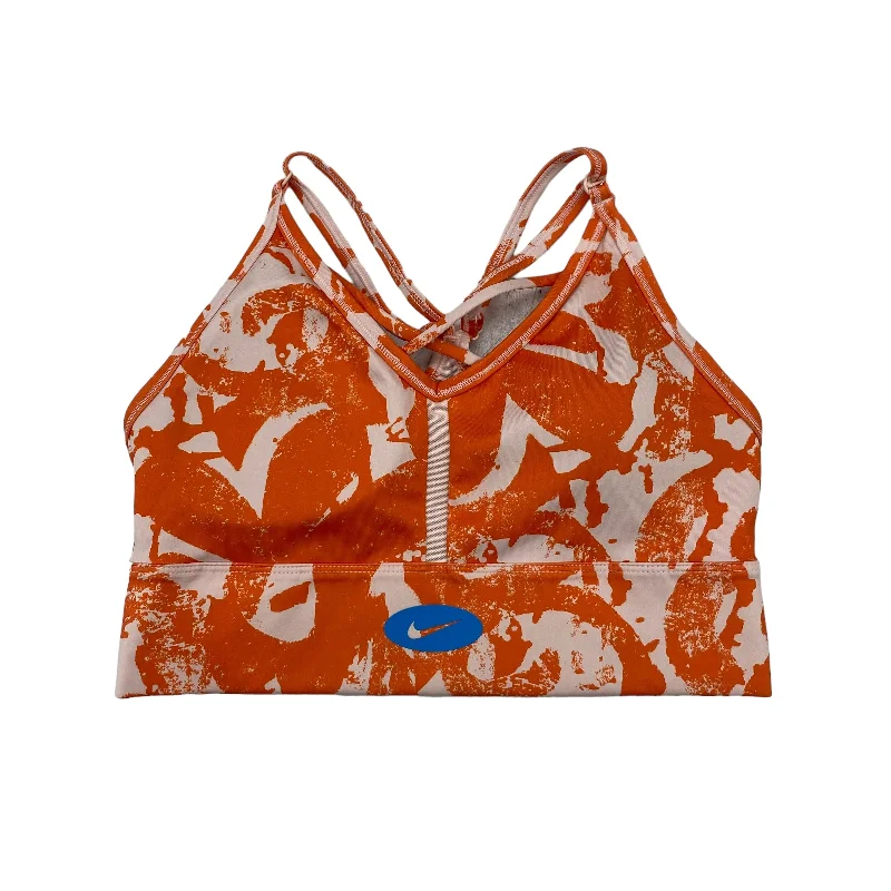 Massive Deals ORANGE ATHLETIC BRA by NIKE APPAREL Size:XS
