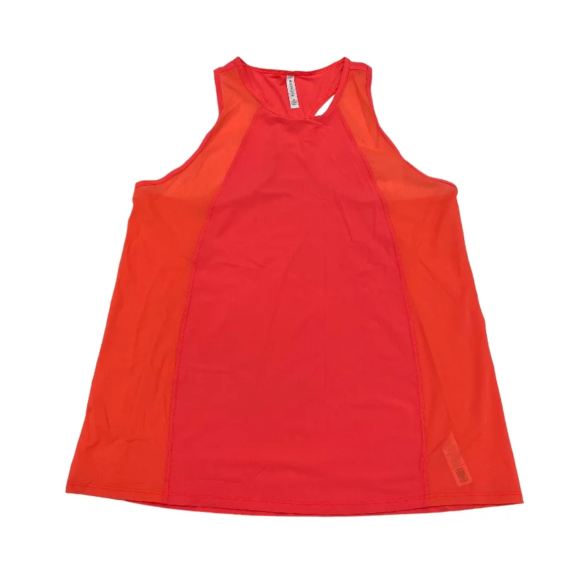 Sale Event ORANGE ATHLETIC TANK TOP by ATHLETA Size:M