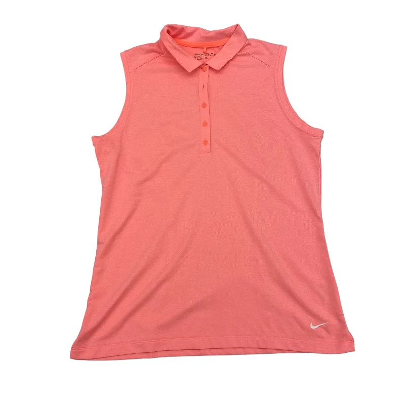 Blowout Deals ORANGE ATHLETIC TANK TOP by NIKE APPAREL Size:L