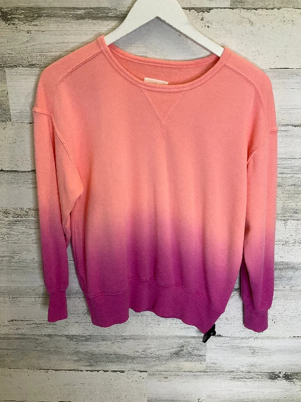 Price Cut Orange Sweatshirt Crewneck Lou And Grey, Size Petite   Xs