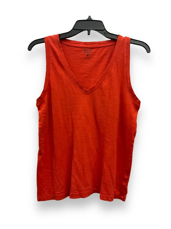 Daily Deals Orange Tank Top Madewell, Size S