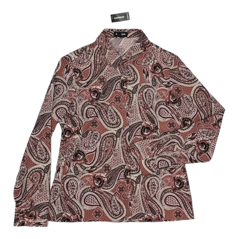 Extra Savings ORANGE TOP LS by EXPRESS Size:M