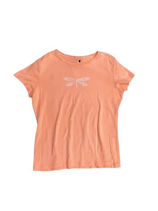 Deal Mania Peach Top Short Sleeve Talbots, Size 0