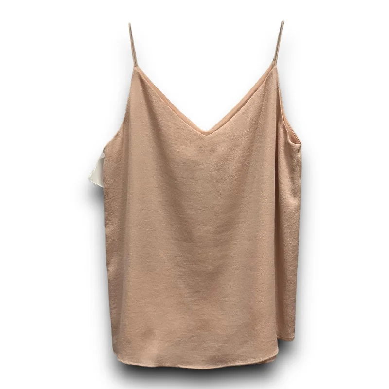 Deal Dash Peach Top Sleeveless Calvin Klein, Size S