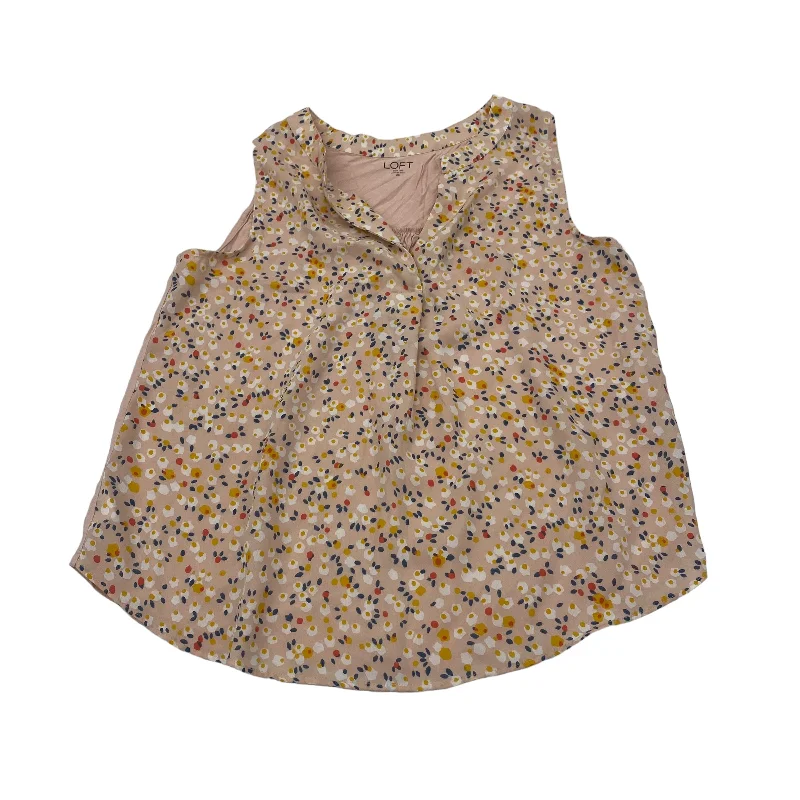 Can't Miss PINK BLOUSE SLEEVELESS by LOFT Size:XS