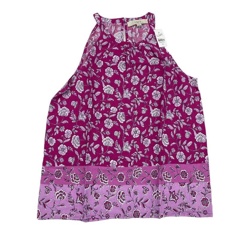 Mega Sale PINK LOFT BLOUSE SLEEVELESS, Size XS