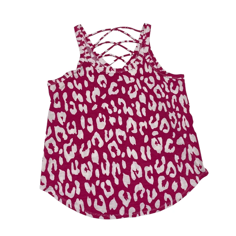 Today Only PINK SEW IN LOVE BLOUSE SLEEVELESS, Size XL