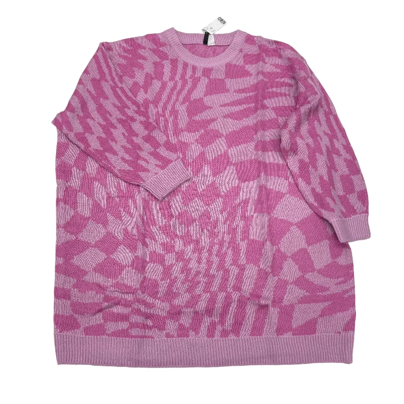 Final Sale PINK SWEATER by H&M Size:3X