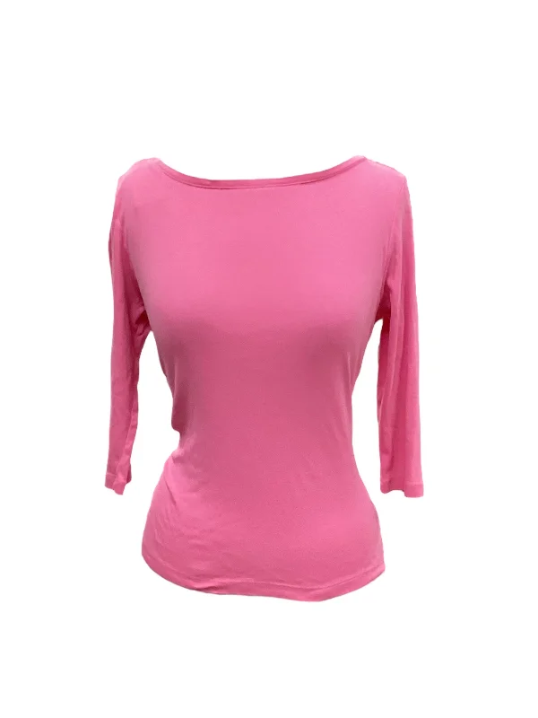 Special Price Pink Top 3/4 Sleeve Talbots, Size M