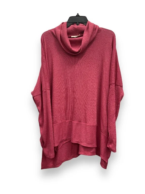 Deal Explosion Pink Top Long Sleeve Entro, Size M