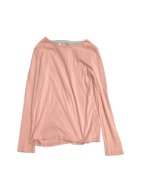 Savings Event Pink Top Long Sleeve Talbots, Size S