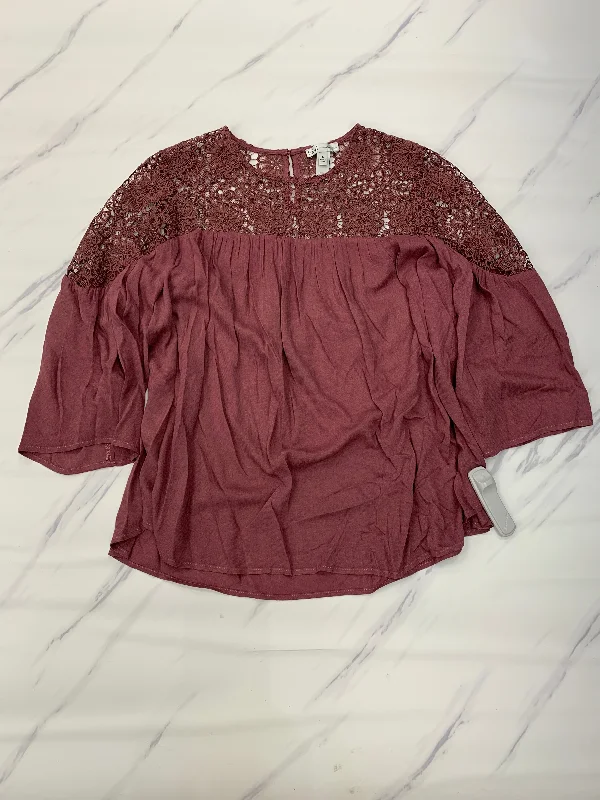 Today’s Special Pink Top Short Sleeve Neiman Marcus, Size L