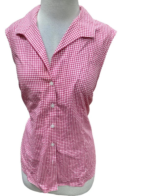 Price Reduction Pink Top Sleeveless Anne Klein, Size Xl