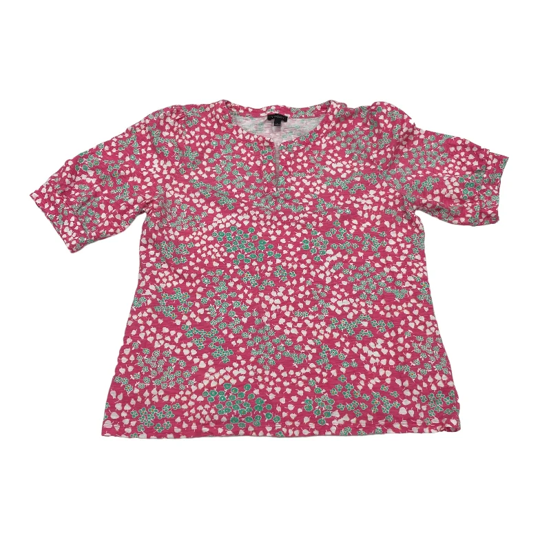 Year-End Clearance PINK TOP SS by TALBOTS Size:L