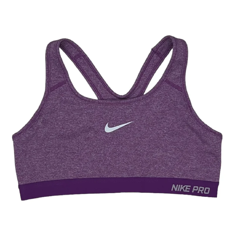 Price Reduction PURPLE ATHLETIC BRA by NIKE APPAREL Size:L