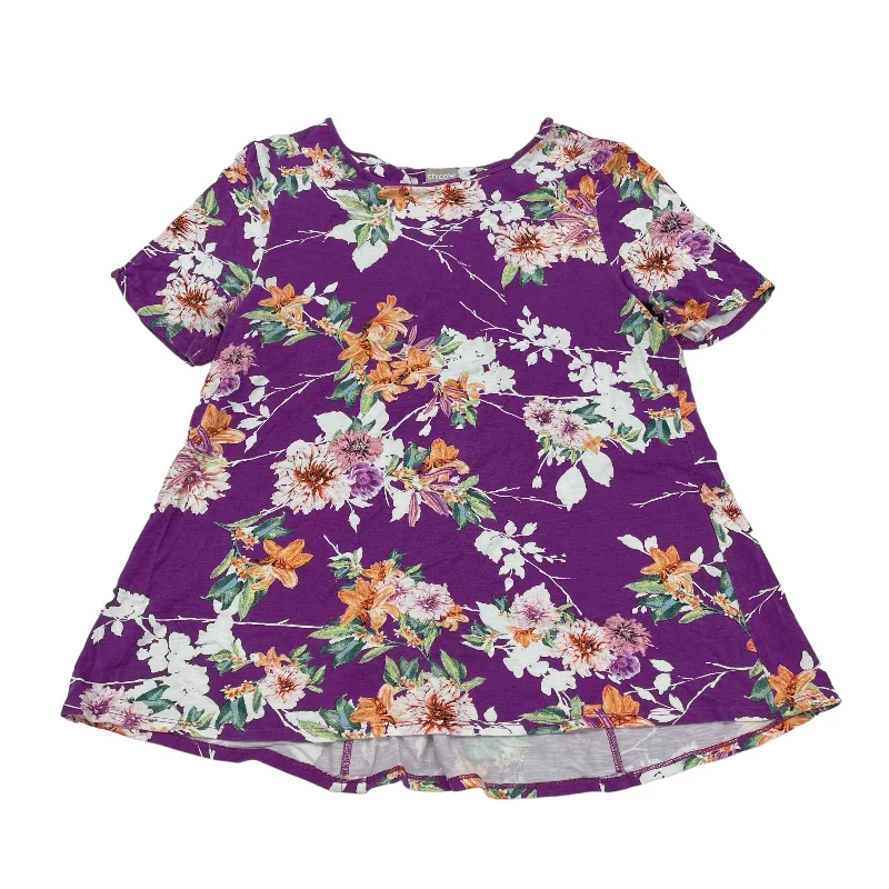 Value Deals PURPLE CHICOS TOP SS, Size M