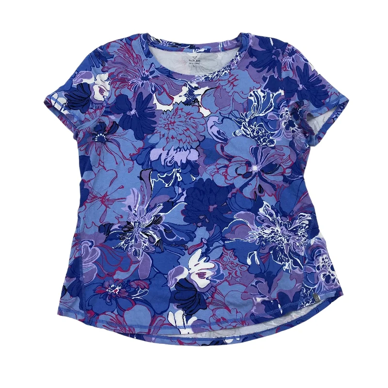 While Supplies Last PURPLE TALBOTS TOP SS, Size L