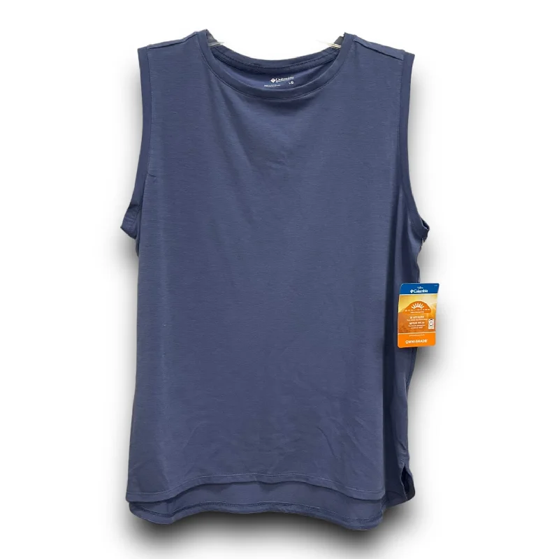Limited Time Purple Top Sleeveless Columbia, Size L