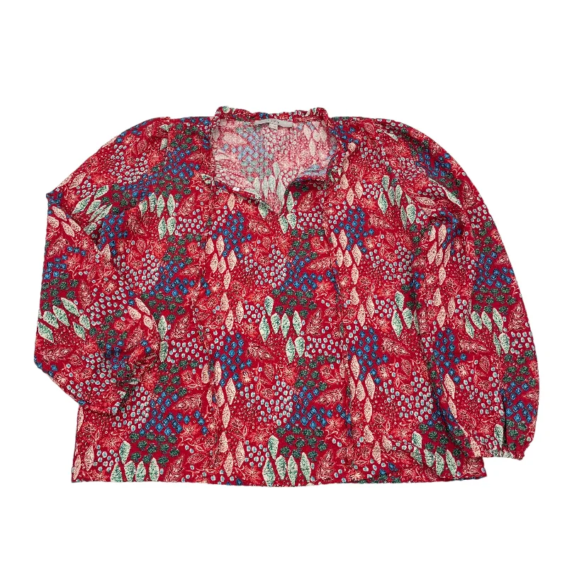 Big Discounts RED LOFT TOP LS, Size M