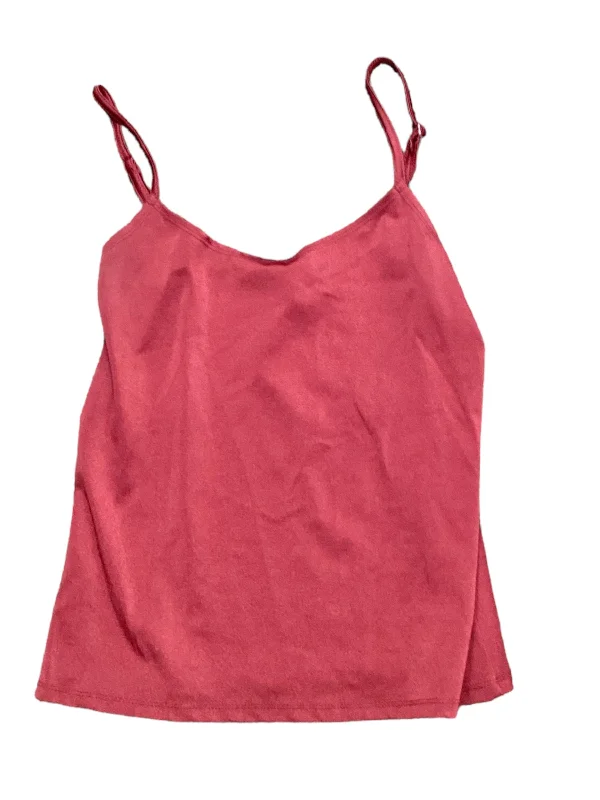 Special Price Red Tank Top Only Hearts, Size S