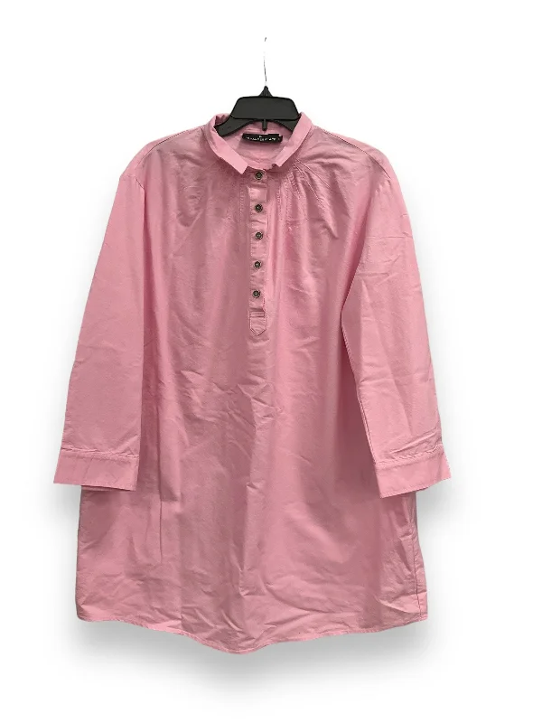 Savings Galore Red Top Long Sleeve Boden, Size 1x