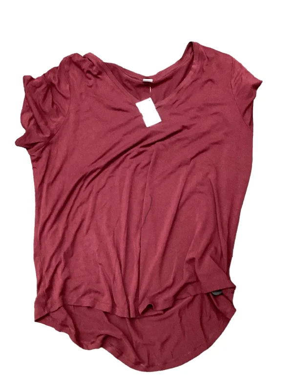 Special Discount Red Top Short Sleeve Old Navy, Size Xl